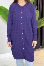 Nuss - Nuss Hırka 305 Mor