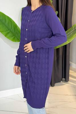 Nuss - Nuss Hırka 305 Mor (1)