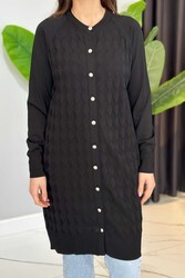 Nuss - Nuss Hırka 305 Siyah