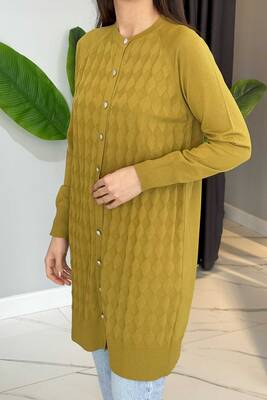 Nuss - Nuss Hırka 305 Yağ Yeşili (1)