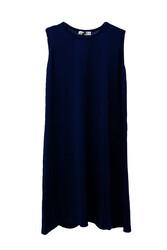 Nuss - Nuss Mercerized Sleeveless Knit Tunic 008 Navy Blue
