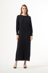 Nuss - Nuss Merserize Elbise 1401 Siyah