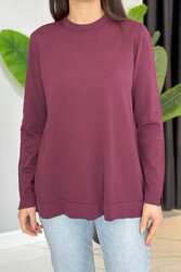 Nuss - Nuss Merserize Standart Tunik NS-22Y-902TNK Mürdüm