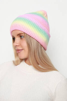 Remsa - Ombre Women's Beanie RKŞ-16 - Pink