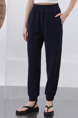 Remsa - Paçası Lastikli Modal Pantolon 32179 Lacivert