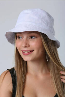 Remsa Mayo - Pamuk Bucket Şapka RŞ-110 Beyaz Remsa Mayo - Pamuk Bucket Şapka RŞ-110 Beyaz