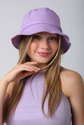 Remsa Mayo - Pamuk Bucket Şapka RŞ-110 Lila (1)