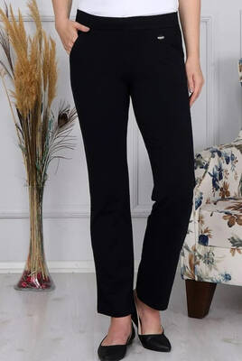 Remsa Sportswear - Pants Look Women Sweatpants Black