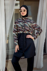 Remsa - Parachute Full Coverage Modest Swimsuit R4806 Safari