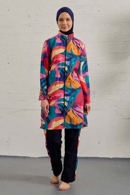 Remsa - Paraşüt Tam Kapalı Tesettür Mayo 1326-137 Siyah01