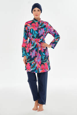 Maresiva - Paraşüt Tam Kapalı Tesettür Mayo 2501 Koyu Lacivert Maresiva - Paraşüt Tam Kapalı Tesettür Mayo 2501 Koyu Lacivert