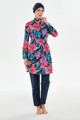 Maresiva - Paraşüt Tam Kapalı Tesettür Mayo 2501 Koyu Lacivert (1) Maresiva - Paraşüt Tam Kapalı Tesettür Mayo 2501 Koyu Lacivert (1)