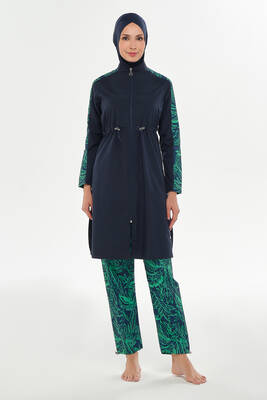 Maresiva - Paraşüt Tam Kapalı Tesettür Mayo 2503 Koyu Lacivert (1) Maresiva - Paraşüt Tam Kapalı Tesettür Mayo 2503 Koyu Lacivert (1)