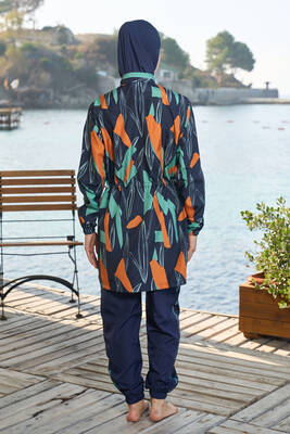 Estiva - Paraşüt Tam Kapalı Tesettür Mayo 25963 Lacivert (1) Estiva - Paraşüt Tam Kapalı Tesettür Mayo 25963 Lacivert (1)