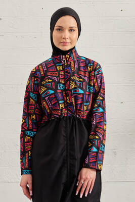 Remsa - Paraşüt Tam Kapalı Tesettür Mayo 3024-286 Siyah02 Remsa - Paraşüt Tam Kapalı Tesettür Mayo 3024-286 Siyah02