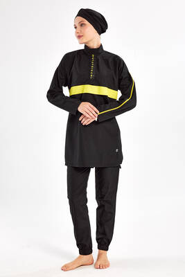 Adasea - Paraşüt Tam Kapalı Tesettür Mayo Hanley 1502 Siyah (1) Adasea - Paraşüt Tam Kapalı Tesettür Mayo Hanley 1502 Siyah (1)