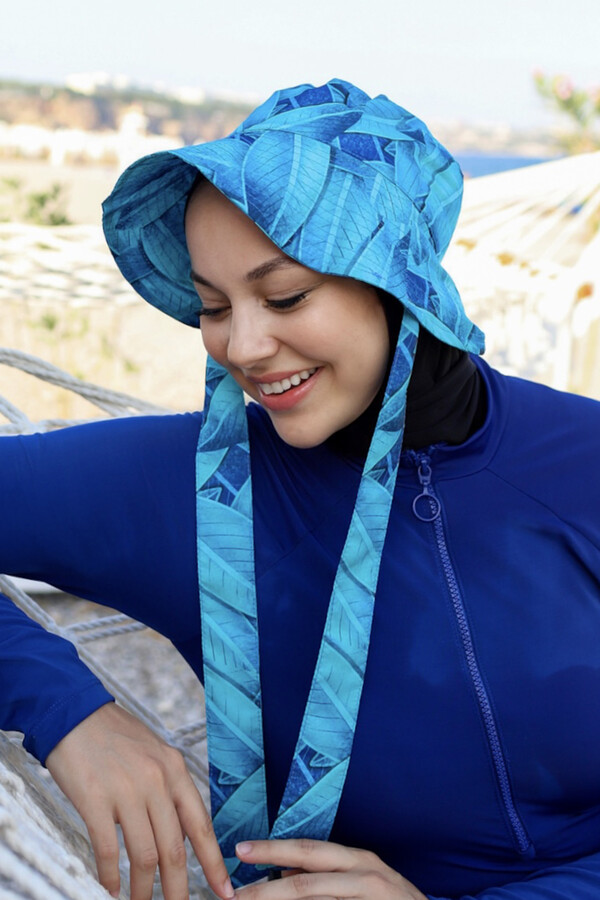 Patterned Banded Bucket Hat - Thumbnail