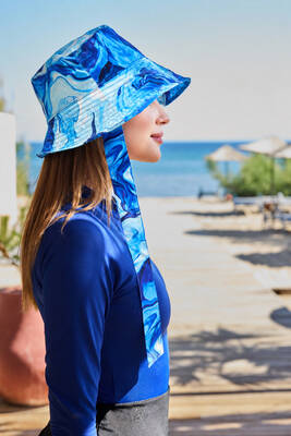 Remsa - Remsa Patterned Banded Bucket Hat