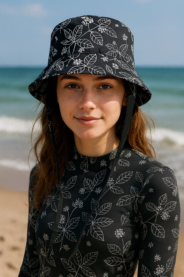 Patterned Bucket Hat Remsa Mayo - Thumbnail
