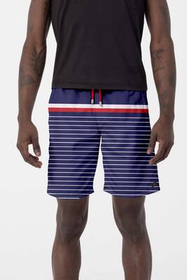 Remsa - Patterned Men's Pool Beach Shorts 237 Navy Blue Remsa - Patterned Men's Pool Beach Shorts 237 Navy Blue