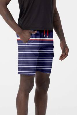 Remsa - Patterned Men's Pool Beach Shorts 237 Navy Blue (1) Remsa - Patterned Men's Pool Beach Shorts 237 Navy Blue (1)