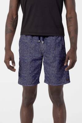 Remsa - Patterned Men's Pool Beach Shorts 238 Indigo Remsa - Patterned Men's Pool Beach Shorts 238 Indigo