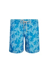 Lapieno - Patterned Men's Swim Shorts Ctale S274 Blue