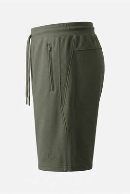 Remsa - Khaki Knit Casual Shorts (1)