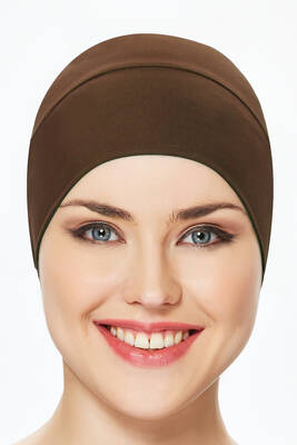 Remsa - Plain Swim Cap R-999-B Brown