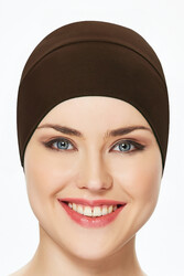 Remsa Mayo - Plain Swim Cap R-999-B Dark Brown