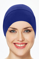 Remsa Mayo - Plain Swim Cap R-999-B Deep Blue