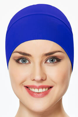 Remsa - Plain Swim Cap R-999-B Sax Blue Remsa - Plain Swim Cap R-999-B Sax Blue