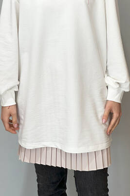 Remsa - Pleated Underskirt 40002 Beige (1)