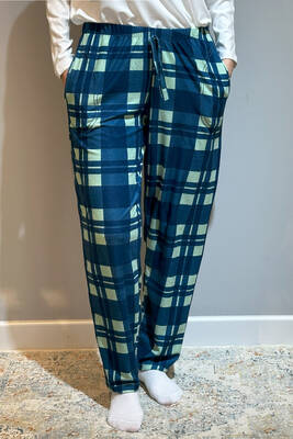 Estiva - Plus Size Women’s Suede Pants 120B - Square Petrol (1) Estiva - Plus Size Women’s Suede Pants 120B - Square Petrol (1)