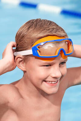 Bestway - Pool Goggles 7+ Diver Goggles 04 Orange (1)