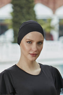 Remsa - Pool Sea Plain Swim Cap 999-01 Black (1) Remsa - Pool Sea Plain Swim Cap 999-01 Black (1)
