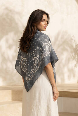 Remsa - Printed Shawl Accessory (1)
