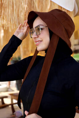 Remsa Mayo - Remsa Bağlamalı Bucket Şapka RŞBUC-01 Kahverengi (1)