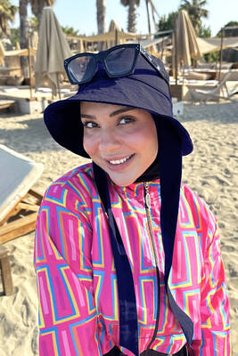 Remsa - Remsa Bağlamalı Bucket Şapka RŞBUC-01 Lacivert (1)