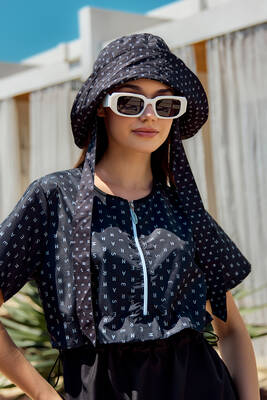 Remsa Mayo - Remsa Bağlamalı Bucket Şapka RŞBUC-02 Monogram Remsa Mayo - Remsa Bağlamalı Bucket Şapka RŞBUC-02 Monogram