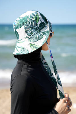 Remsa Mayo - Remsa Bağlamalı Bucket Şapka RŞBUC-02 Yeşil Yapraklar (1)