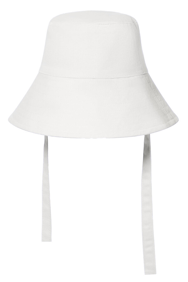 Remsa Embellished Bucket Hat RSBUC-01 White - Thumbnail