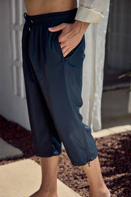 Remsa Mayo - Remsa Erkek Havuz Deniz Uzun Kapri Şort Mayo RKS-01 Lacivert