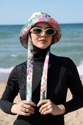 Remsa - Remsa Floral Trim Bucket Hat (1)