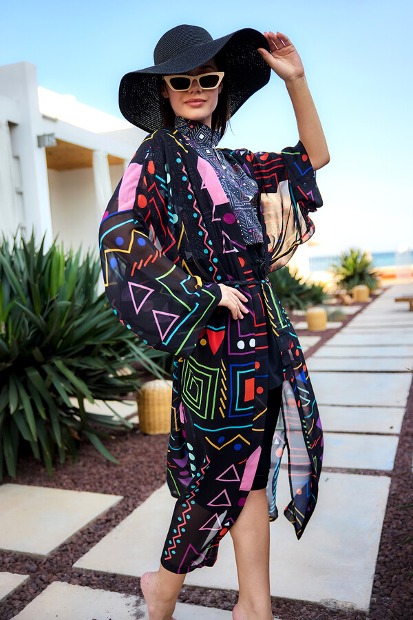 Remsa - Single Kaftan Kimono Pareo Overlay (1)