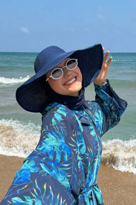 Remsa - Remsa Mayo Hasır Şapka RŞ-64 Lacivert Remsa - Remsa Mayo Hasır Şapka RŞ-64 Lacivert