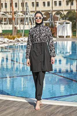 Remsa Mayo - Remsa Mayo Paraşüt Tam Kapalı Tesettür Mayo Beyaz Yaprak 2112 PINAR (1) Remsa Mayo - Remsa Mayo Paraşüt Tam Kapalı Tesettür Mayo Beyaz Yaprak 2112 PINAR (1)