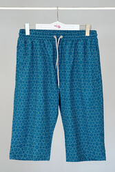 Remsa Mayo - Remsa Men's Pool and Sea Long Capri Shorts Swimsuit RK002 Petrol