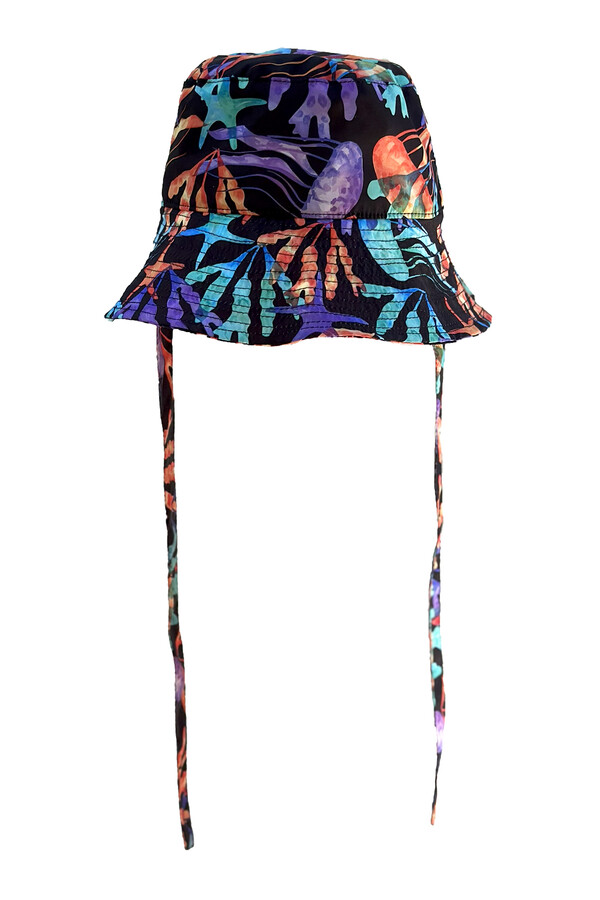 Remsa Multi-Color Banded Bucket Hat Accessory - Thumbnail