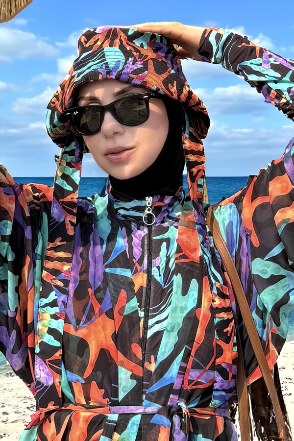 Remsa Multi-Color Banded Bucket Hat Accessory - Thumbnail
